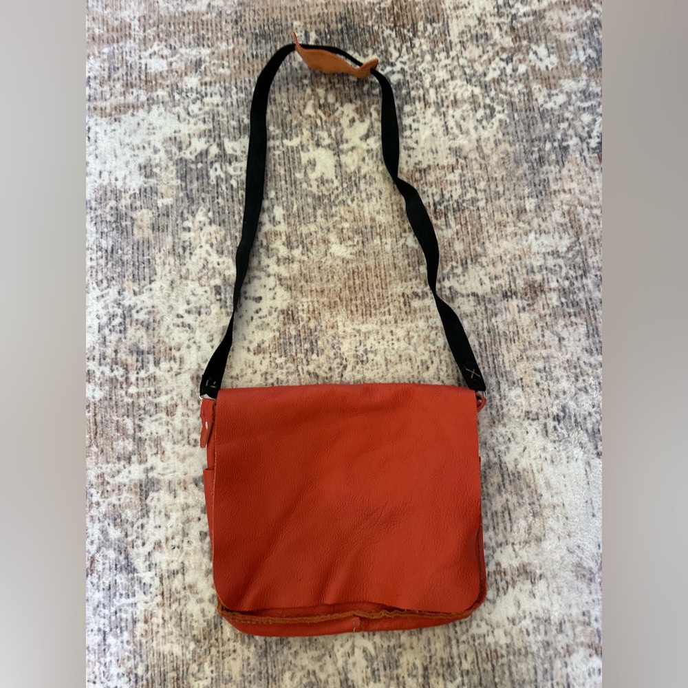 Orange Crossbody Bag